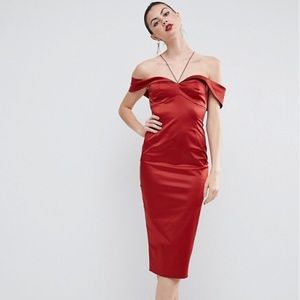 ASOS Tall red dress - 10